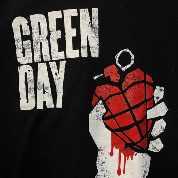 Green Day American Idiot Sweatshirt Medium - Picture 2 of 4